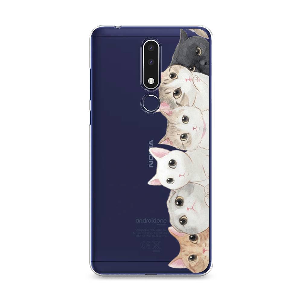

Чехол Awog "Котики" для Nokia 3.1 Plus
