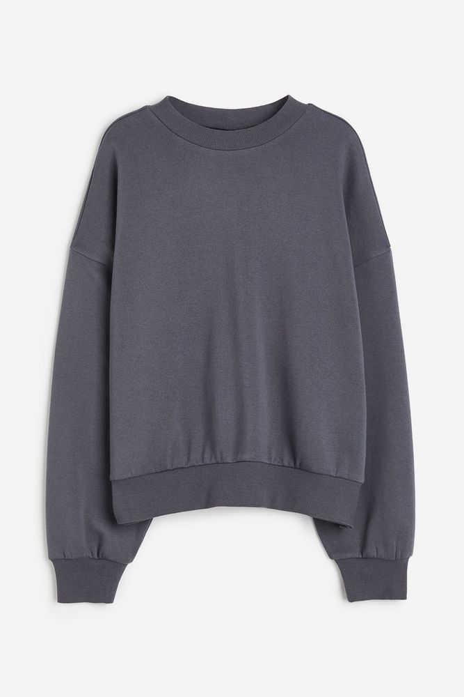 

Свитшот женский H&M 1110764 серый XS, 1110764