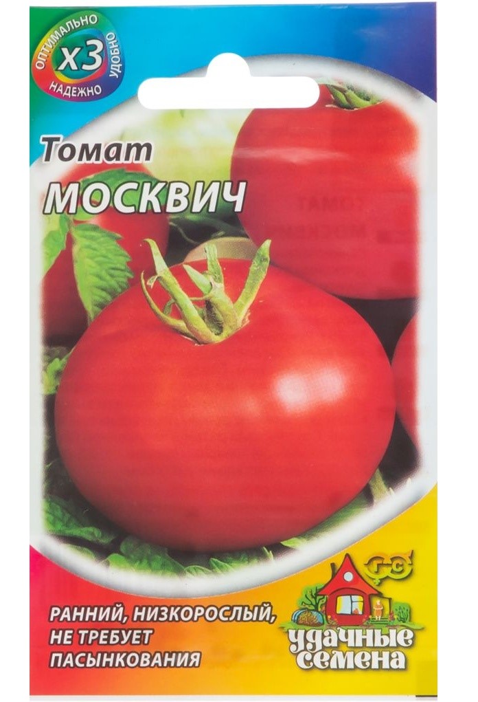 Семена томат Москвич Удачные семена 4753872-3p