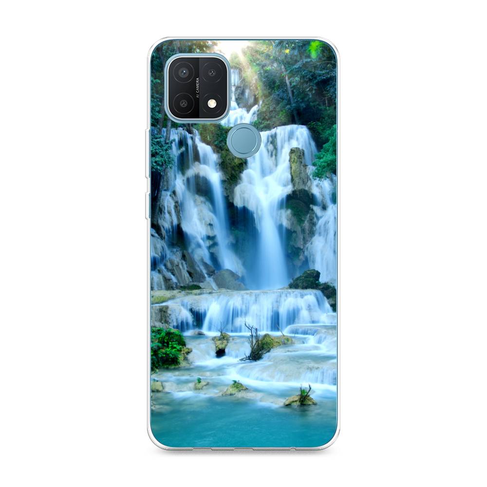 

Чехол Awog на Oppo A15/A15s "Водопад 8", Разноцветный, 254750-4