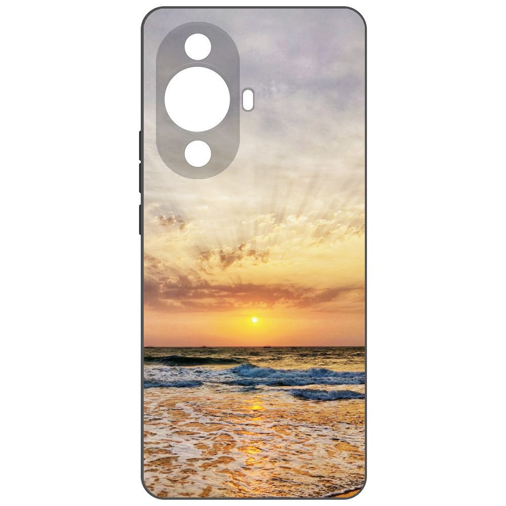 

Чехол-накладка Krutoff Soft Case Индия, Пляжи Гоа для Huawei Nova 11 черный