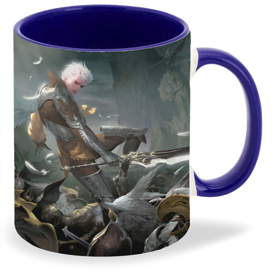 

Кружка CoolPodarok lineage 2 kamael Битва Камаэли, lineage 2 kamael Битва Камаэли