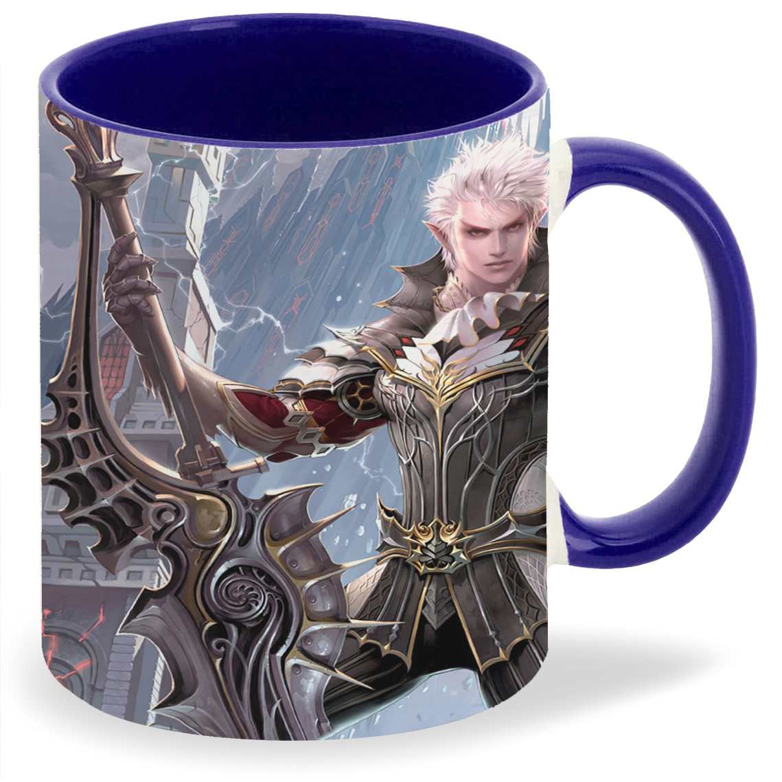 

Кружка CoolPodarok lineage 2 kamael Берсерк и арбатетчица Камаэли, lineage 2 kamael Берсерк и арбатетчица Камаэли