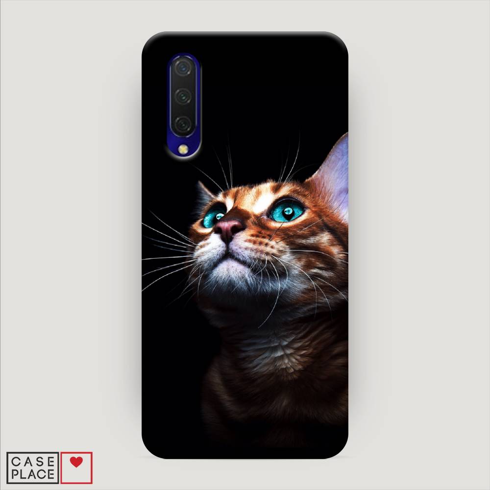 

Пластиковый чехол "Мечтательный кот" на Xiaomi Mi CC9, 36120-1