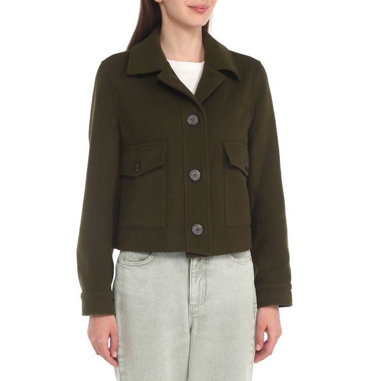 

Куртка женская Calzetti jacket03_crop_F зеленая M, Зеленый, jacket03_crop_F