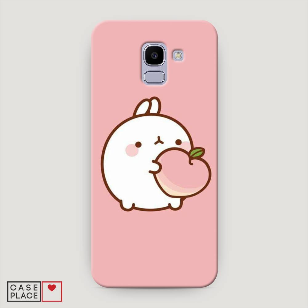 

Чехол Awog "Кролик с персиком" для Samsung Galaxy J6 2018, 26120-1