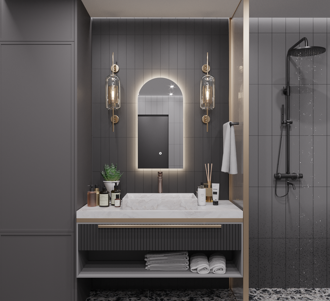 Зеркало для ванной Alias Медея 100*55 с нейтральной LED-подсветкой