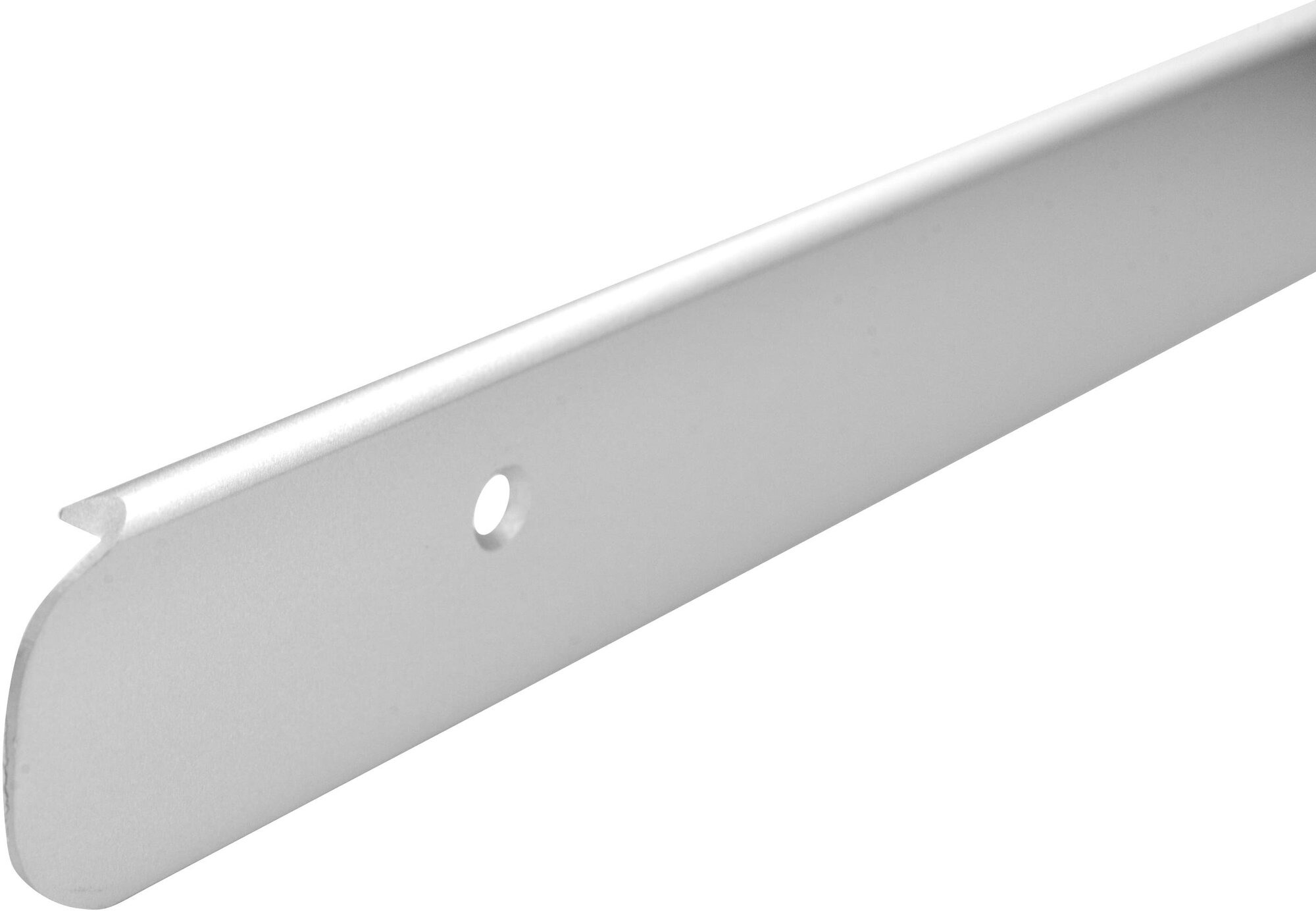 

Планка для столешниц Скиф 38мм R9 600мм Торцевая, Серебристый