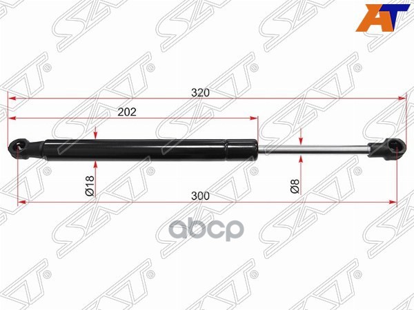 

ST904514876R_Амортизатор крышки багажника RENAULT FLUENCE 10-