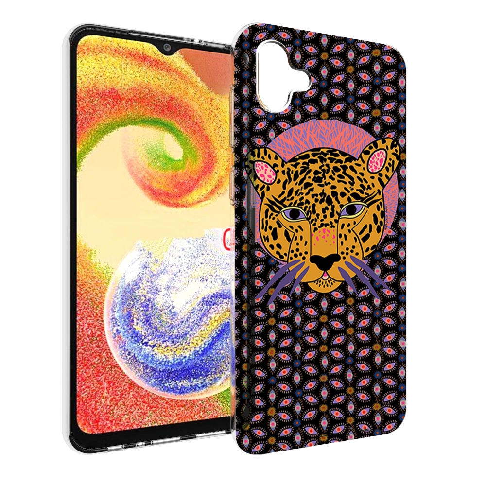

Чехол MyPads тигр-в-глазах для Samsung Galaxy A04, Прозрачный, Tocco