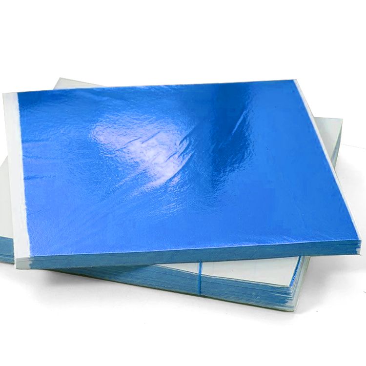 фото Поталь 25 листов, цвет: синий, 14х14 см epoxy master