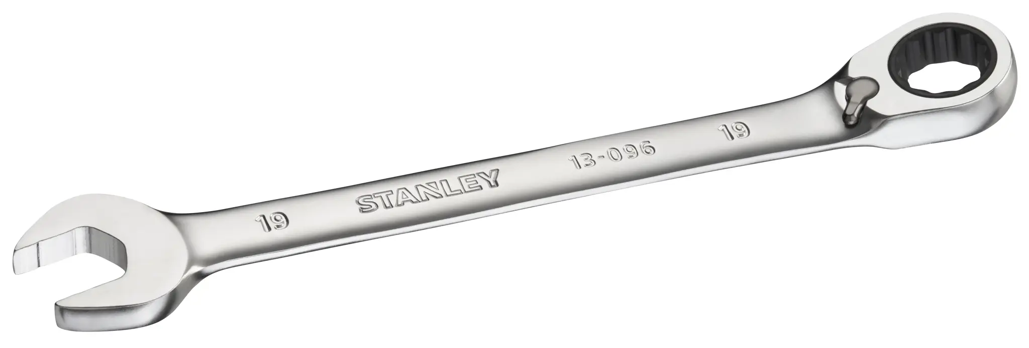фото Ключ комбинированный с трещоткой stanley fatmax fmmt13096-0 19 мм
