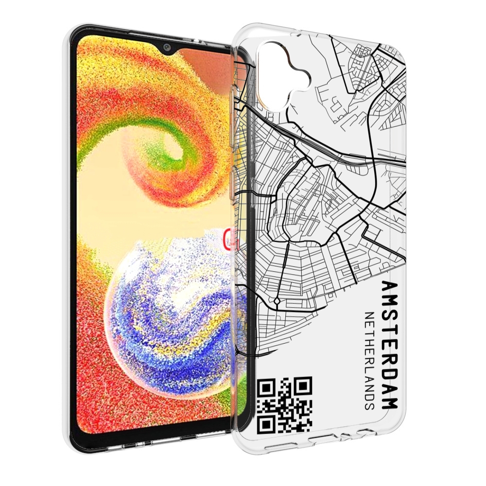 

Чехол MyPads схема-амстердам для Samsung Galaxy A04, Прозрачный, Tocco