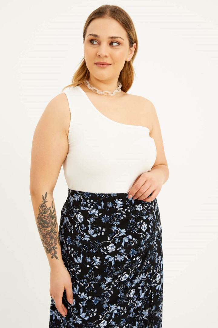 

Топ женский My Line Moda 1548 белый 2XL (товары доставляются из-за рубежа), 1548