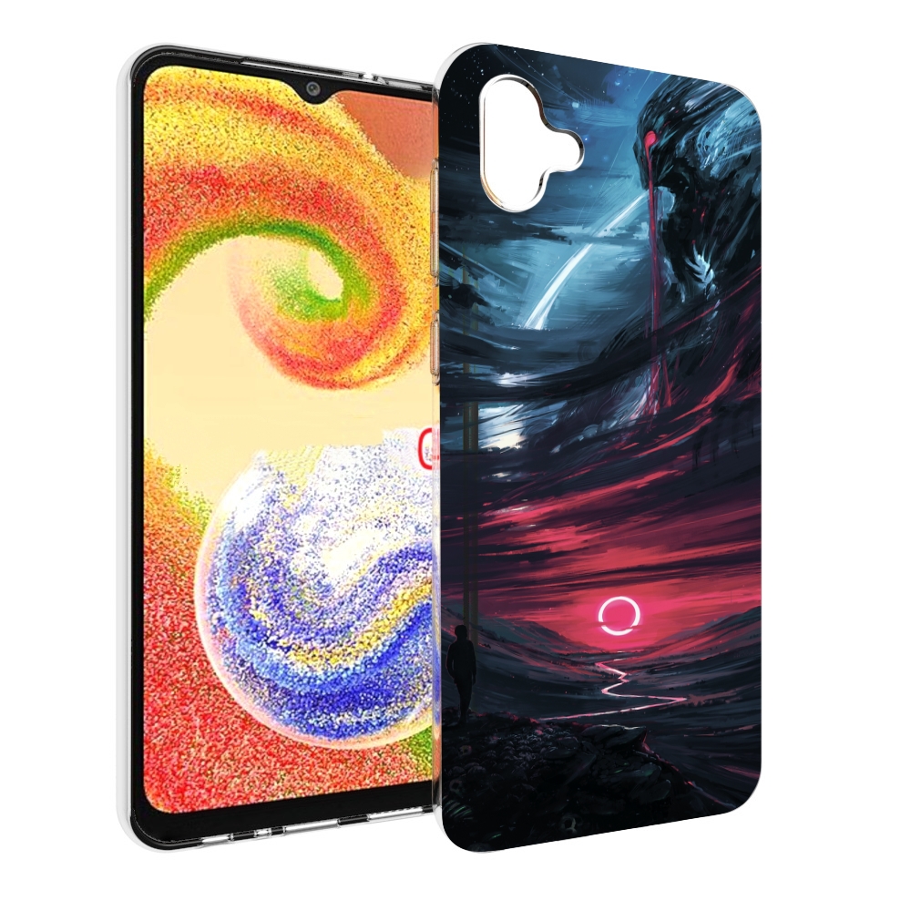 

Чехол MyPads страшный мир для Samsung Galaxy A04, Прозрачный, Tocco