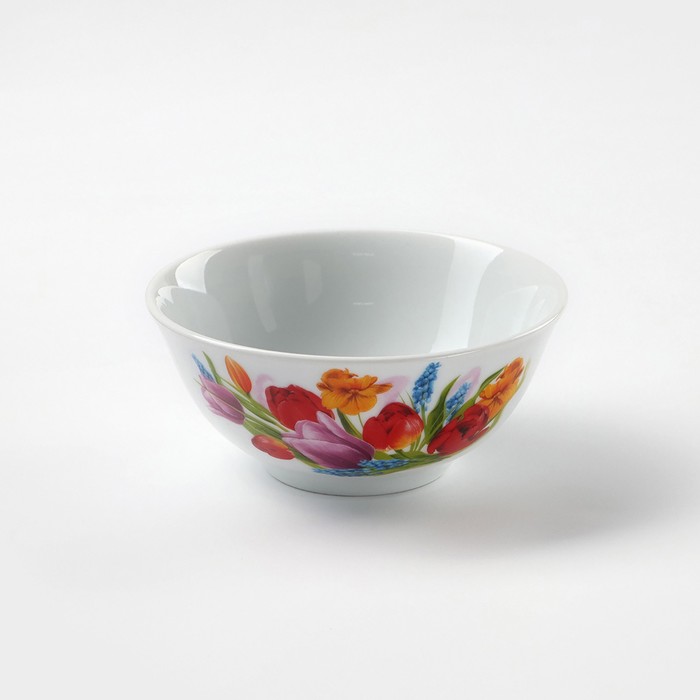 

Пиала фарфоровая Добрушский фарфоровый завод, "Майский букет", 350 мл, Майский букет