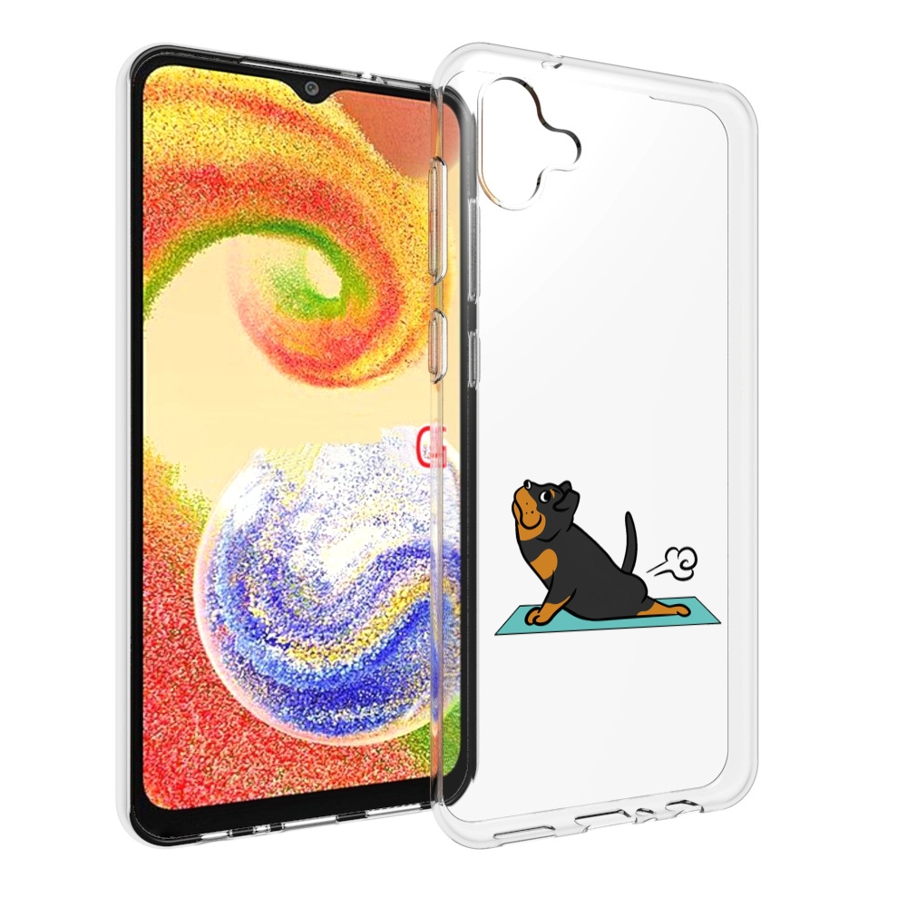 

Чехол MyPads спортивная-собачка для Samsung Galaxy A04, Прозрачный, Tocco