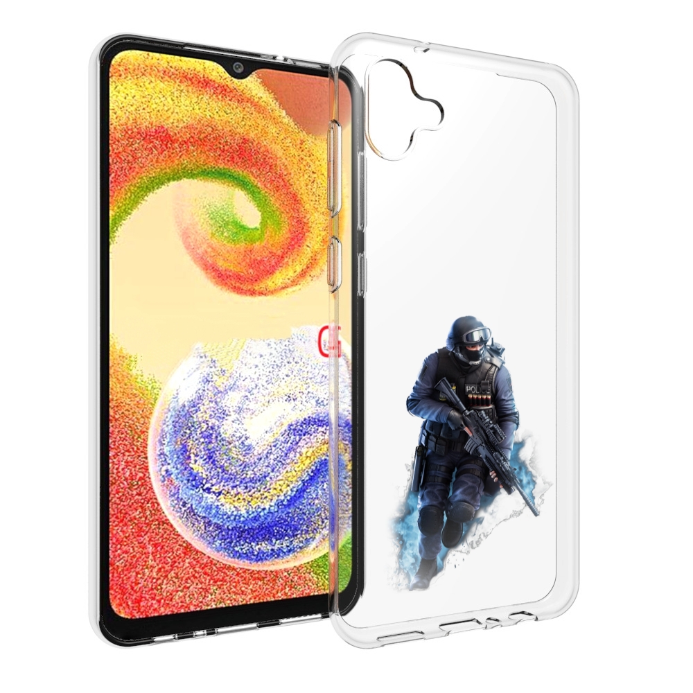

Чехол MyPads спецназ-ксго для Samsung Galaxy A04, Прозрачный, Tocco
