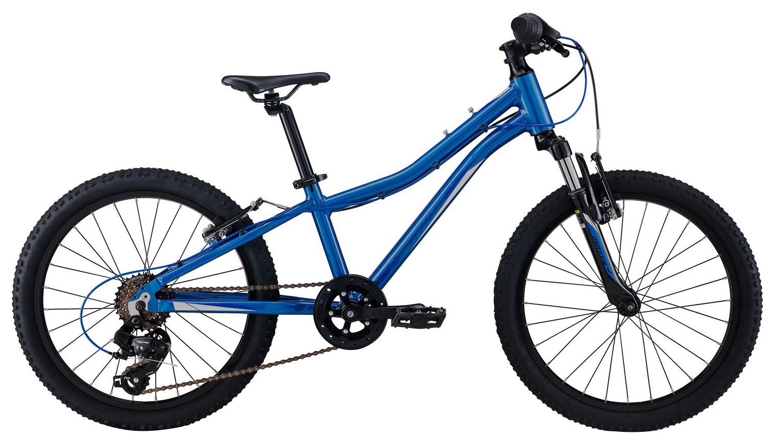 

Велосипед детский Merida Matts J.20 Eco 2022, цвет синий-белый