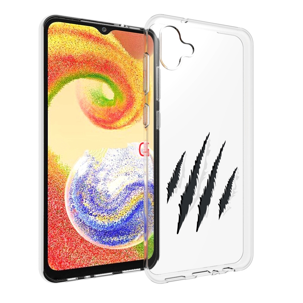 

Чехол MyPads след-когтей для Samsung Galaxy A04, Прозрачный, Tocco