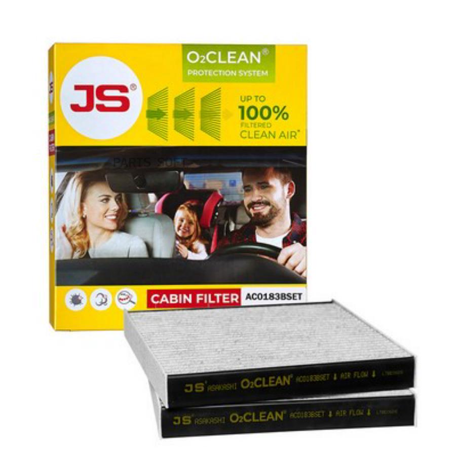 

JS ASAKASHI AC0183BSET Фильтр салона 1шт