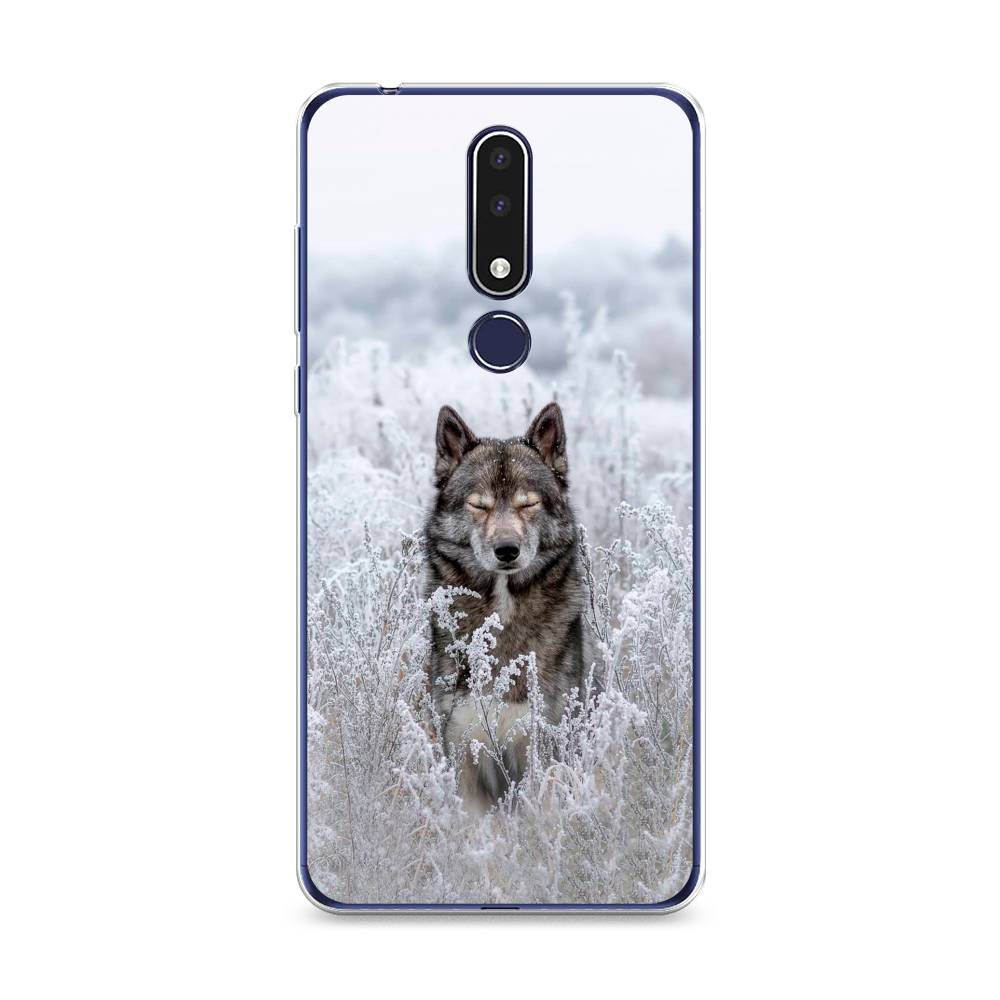 

Чехол Awog на Nokia 3.1 Plus / Нокиа 3.1 Plus "Волк в поле", Белый;черный, 122850-1