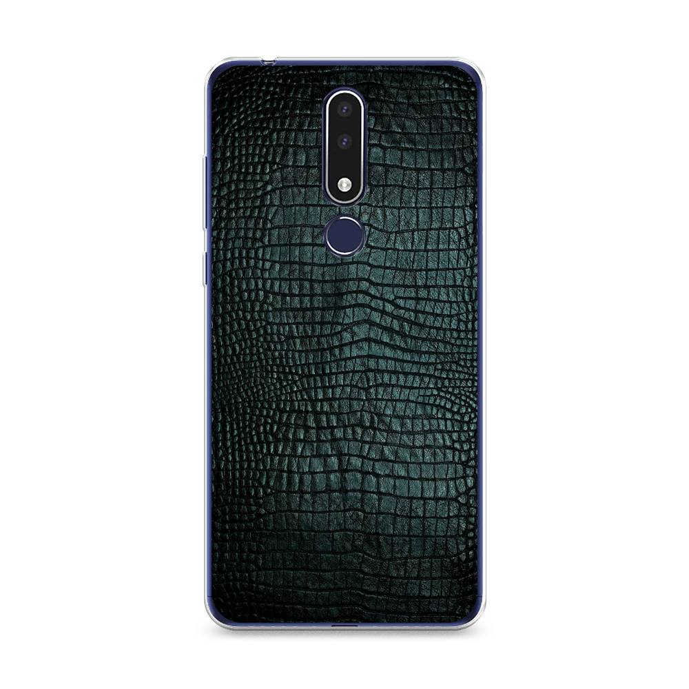 

Чехол Awog на Nokia 3.1 Plus / Нокиа 3.1 Plus "Черная змея", Черный;серый;голубой, 122850-3