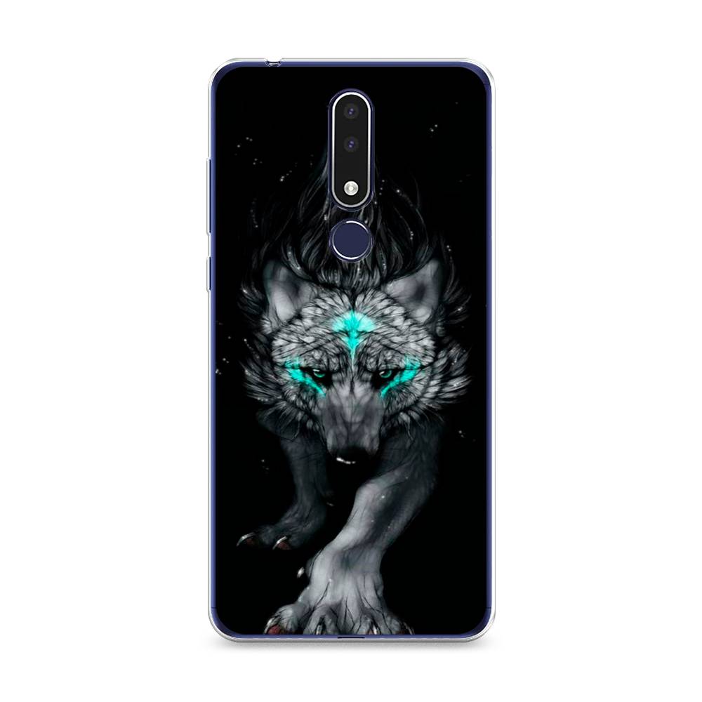 

Чехол Awog на Nokia 3.1 Plus / Нокиа 3.1 Plus "Волшебный волк", Черный;серый, 122850-2