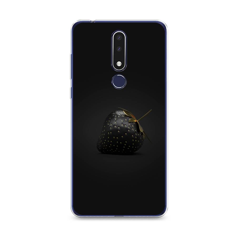 

Чехол Awog на Nokia 3.1 Plus / Нокиа 3.1 Plus "Черная клубника", Золотистый;черный;серый, 122850-10