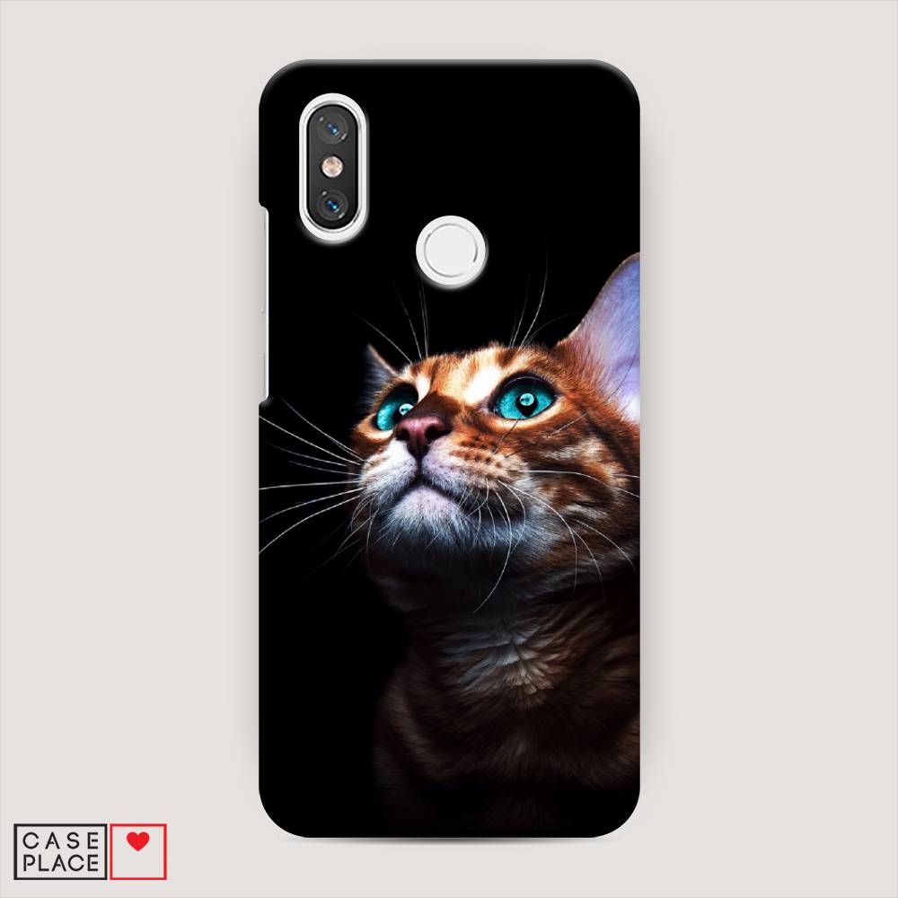 

Пластиковый чехол "Мечтательный кот" на Xiaomi Mi 8, 33520-1