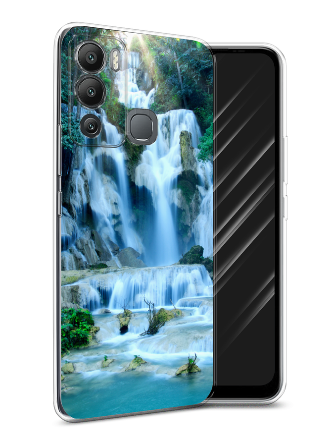 

Чехол Awog на Infinix Hot 12i "Водопад 8", Разноцветный, 3101250-4