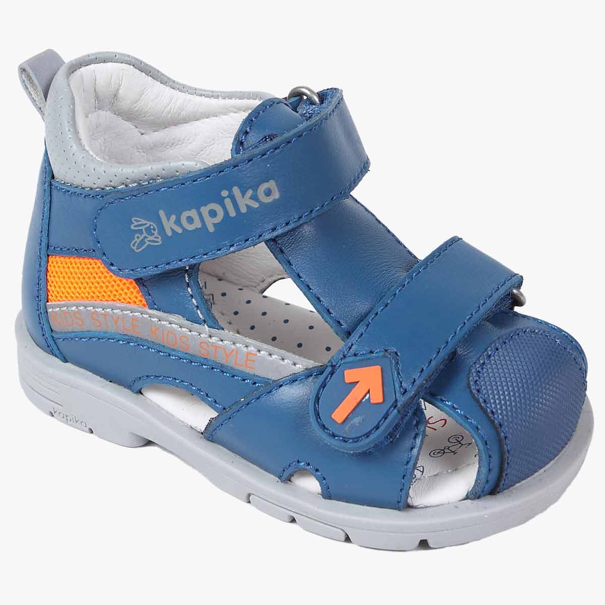 

Сандалии детские Kapika 10187 цв.джинс р.22,5 RU, 10187