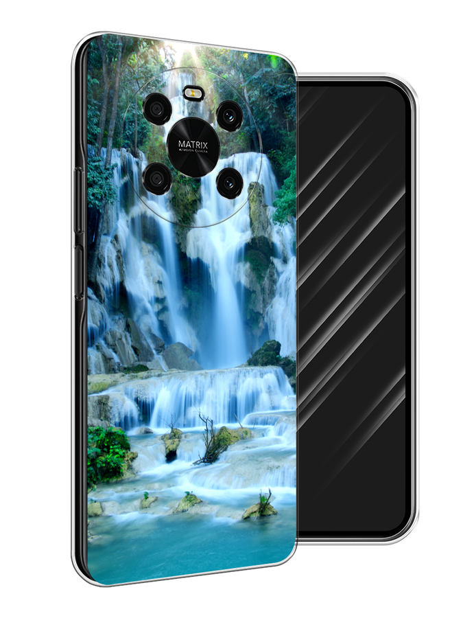 

Чехол Awog на Honor X9 4G/Magic4 Lite 4G "Водопад 8", Разноцветный, 6108150-4