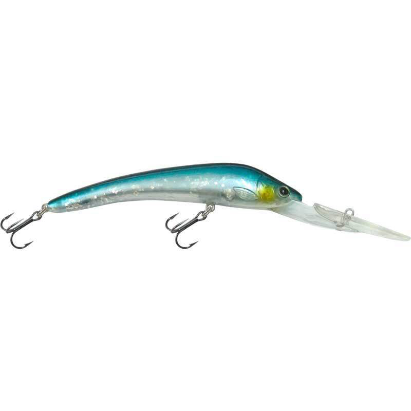 

Воблер AQUA Long Koolie Minnow 100mm, цвет SW06 (floating), 2 штуки