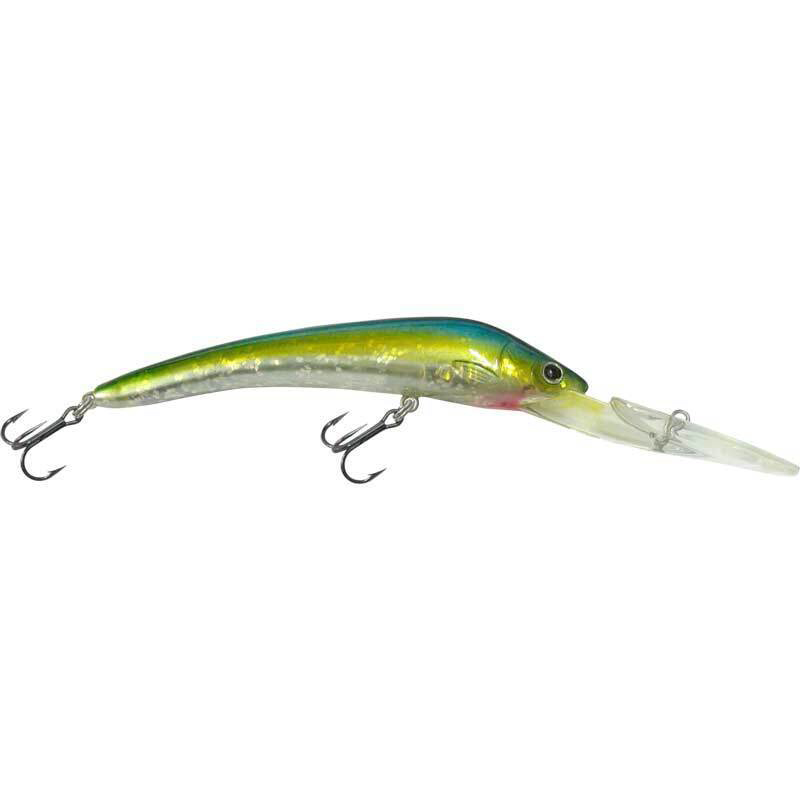 

Воблер AQUA Long Koolie Minnow 100mm, цвет SW03 (floating), 2 штуки