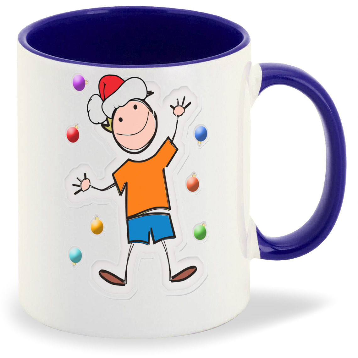 

Кружка CoolPodarok Новый год. Рисунок мальчик на снегу2, Новый год. Рисунок мальчик на снегу2