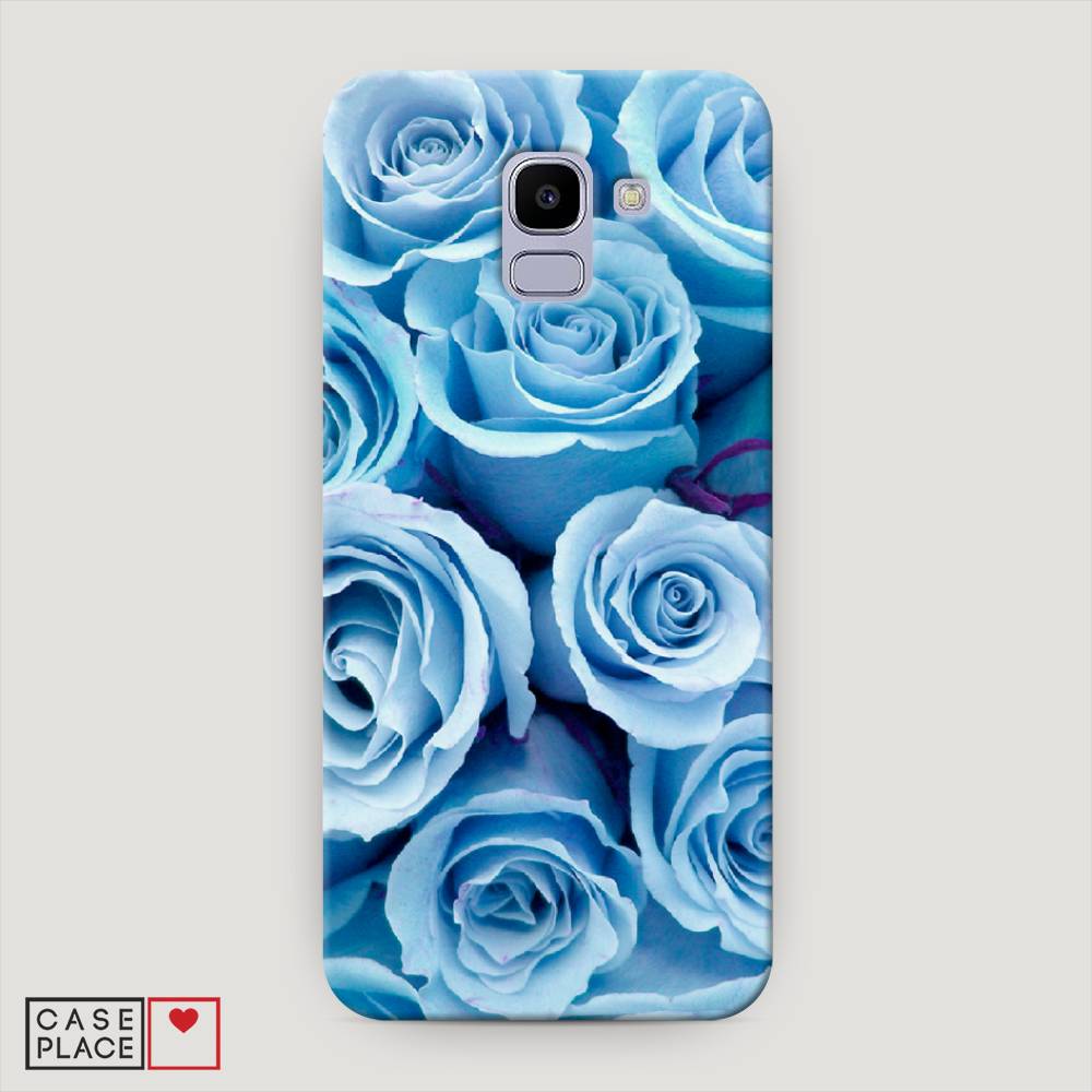 

Чехол Awog "Лазурные розы" для Samsung Galaxy J6 2018, 26120-6