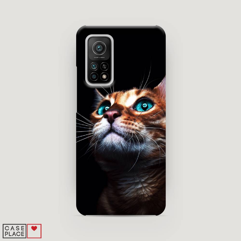 

Пластиковый чехол "Мечтательный кот" на Xiaomi Mi 10T, 39320-1
