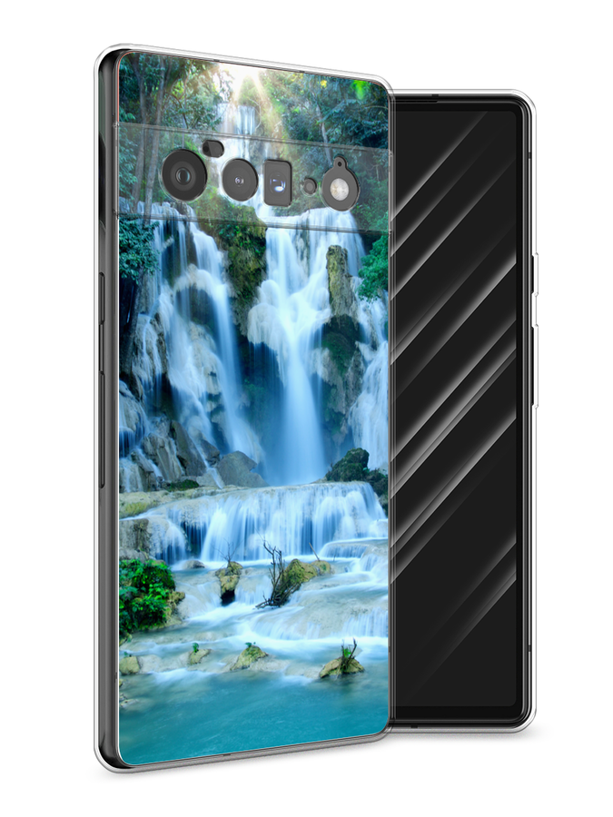 

Чехол Awog на Google Pixel 6 Pro "Водопад 8", Разноцветный, 270950-4