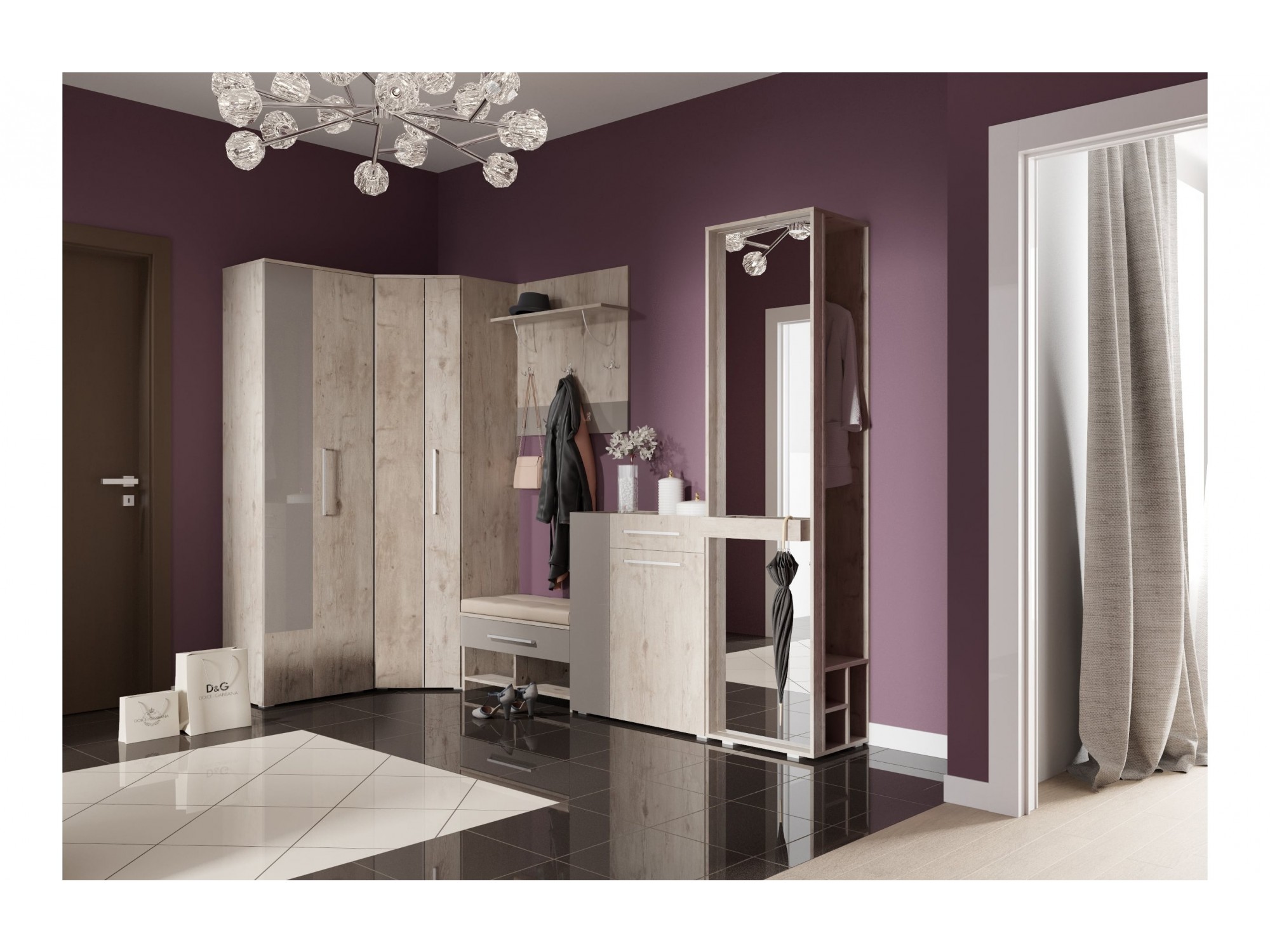 

Модульная прихожая ФАН