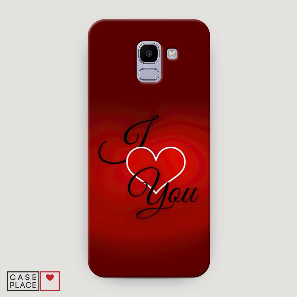 

Чехол Awog "I love you 3" для Samsung Galaxy J6 2018, 26120-5