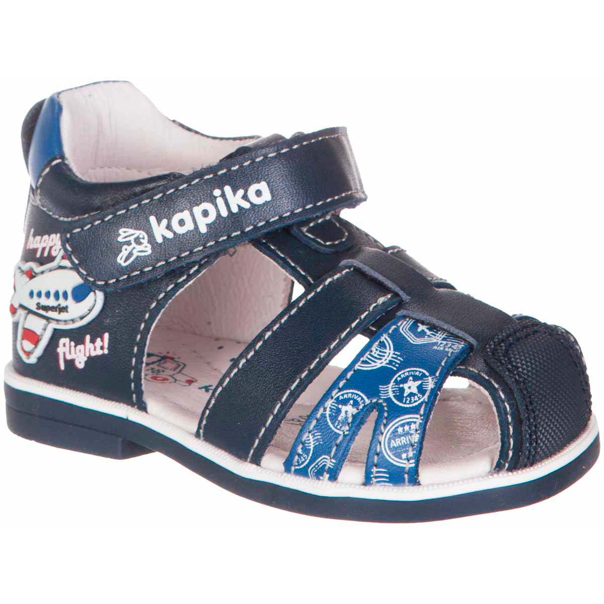 

Сандалии детские Kapika 10150 цв.синий р.19,5 RU, 10150