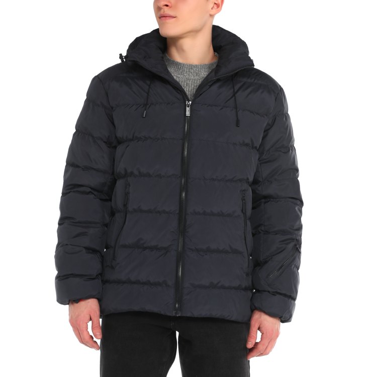 

Пуховик мужской Maison David MLY230424 серый XXL, MLY230424