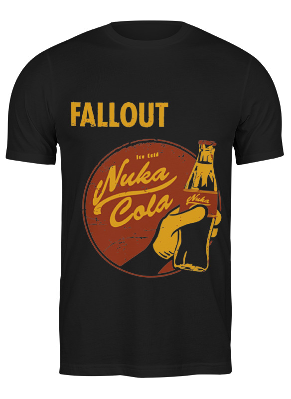 

Футболка мужская Printio Fallout (nuka cola) черная M, Черный, Fallout (nuka cola)
