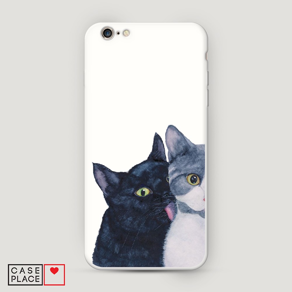 

Чехол Awog на Apple iPhone 6 Plus / Айфон 6 Plus "Кошачья любовь", Разноцветный, 10557-1