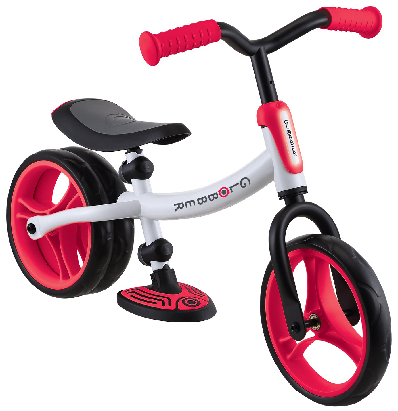 Беговел Globber Go Bike Duo 2021 бело-красный