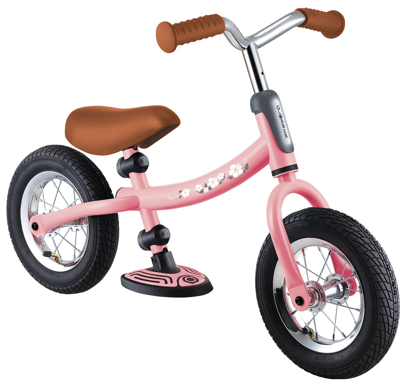 Беговел Globber Go Bike Air 2021 пастельно-розовый женский велосипед stinger liberty evo год 2021 розовый ростовка 20 5