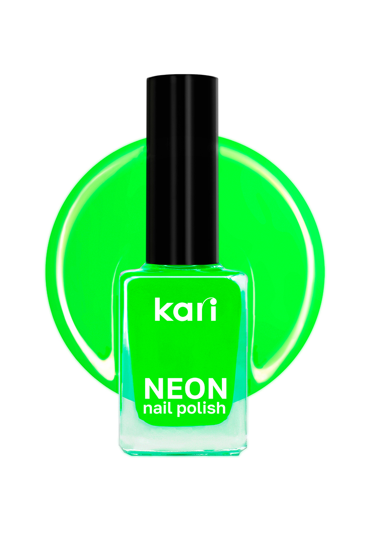 Лак для дизайна ногтей Kari NEON тон 344 Spring art-neon19