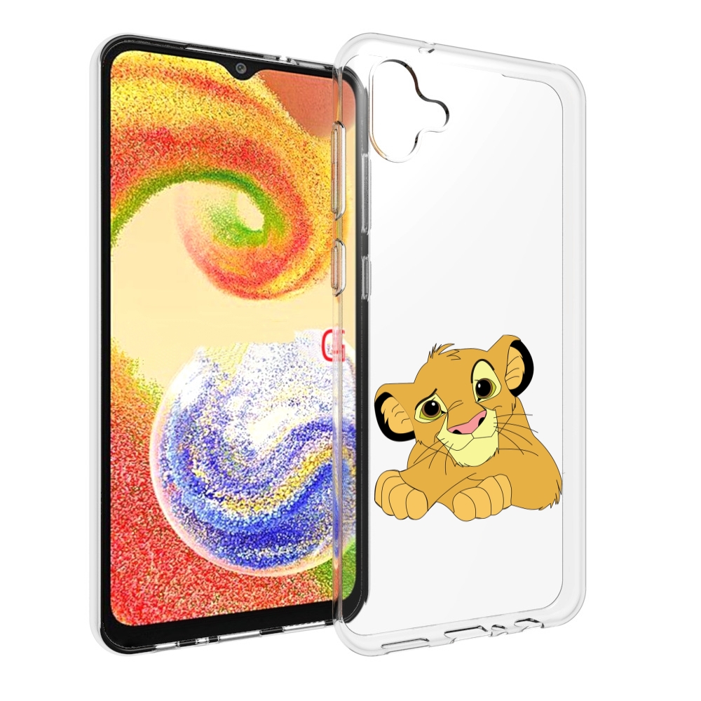 

Чехол MyPads симба-красивый для Samsung Galaxy A04, Прозрачный, Tocco