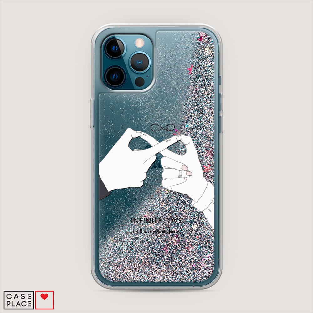 

Чехол Awog на Apple iPhone 12 Pro Max / Айфон 12 Pro Max "Любовь навсегда", Разноцветный, 12791-1